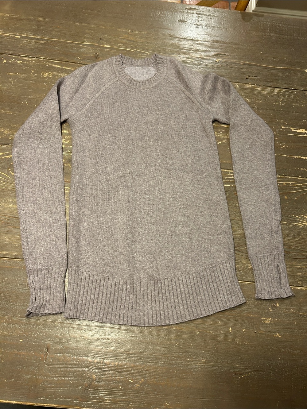 lululemon athletica Women's Crewneck Sweater in Lavender.
